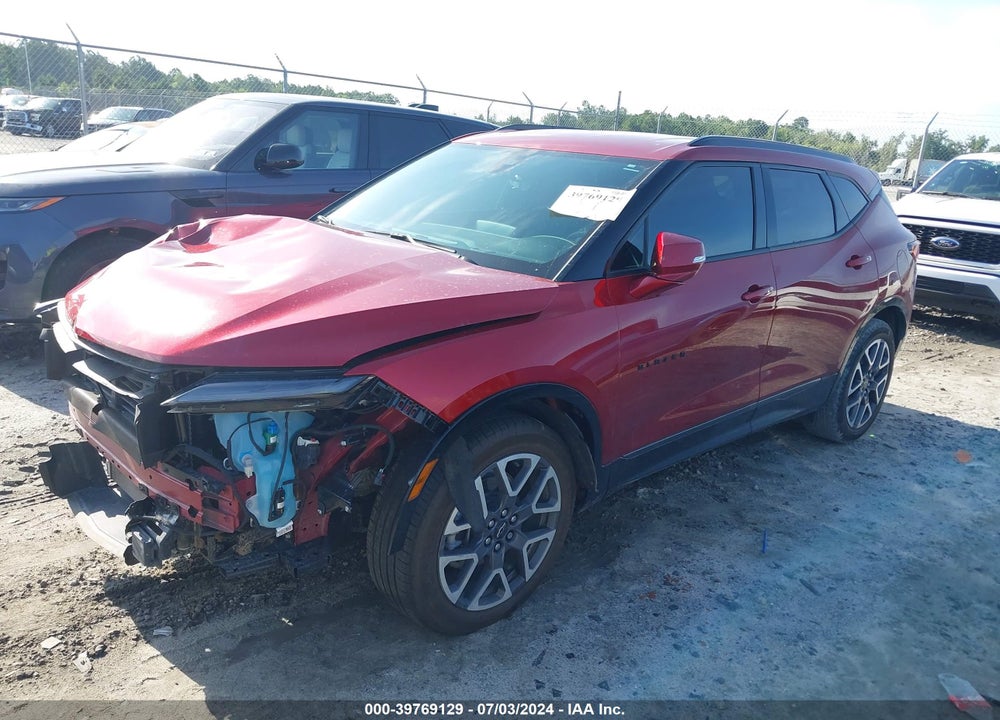 2023 CHEVROLET BLAZER FWD RS VIN: 3GNKBERS7PS156857