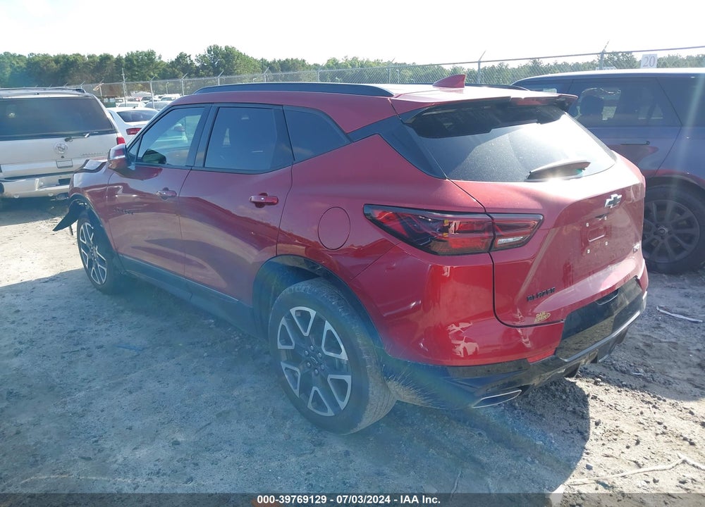 2023 CHEVROLET BLAZER FWD RS VIN: 3GNKBERS7PS156857