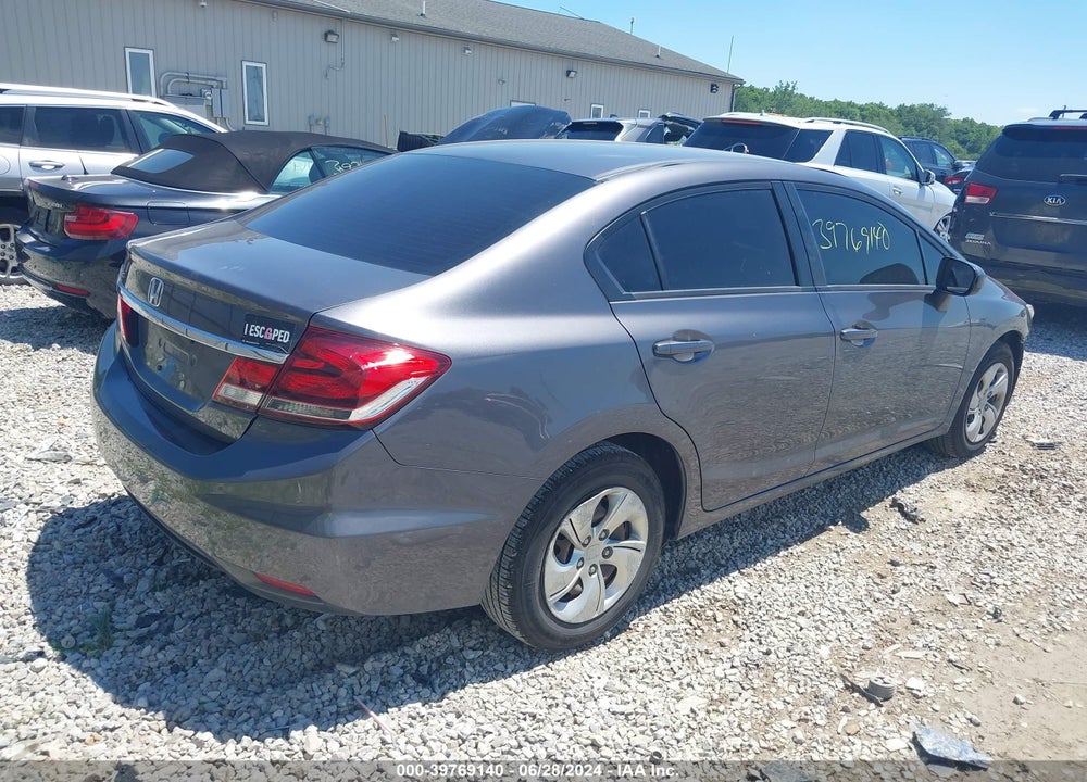 2014 HONDA CIVIC LX VIN: 2HGFB2F50EH531397