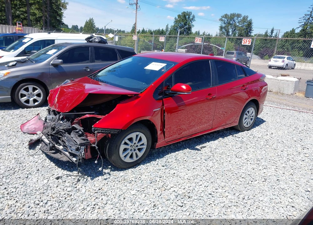 2018 TOYOTA PRIUS THREE VIN: JTDKARFU5J3553649