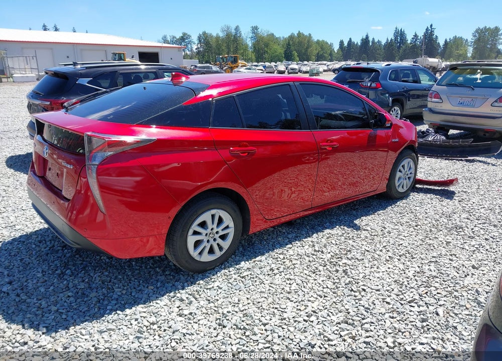 2018 TOYOTA PRIUS THREE VIN: JTDKARFU5J3553649
