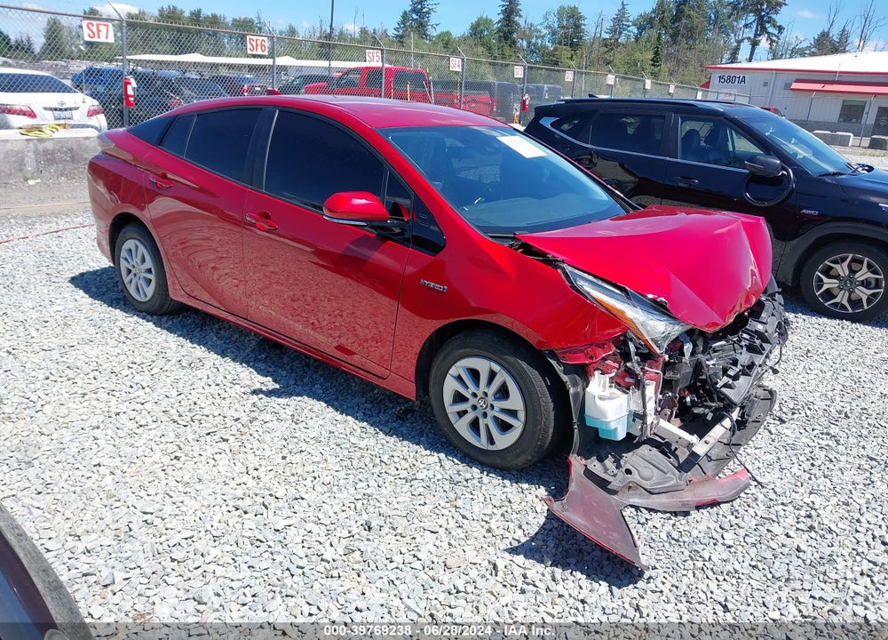 2018 TOYOTA PRIUS THREE VIN: JTDKARFU5J3553649