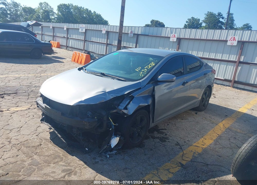 2013 HYUNDAI ELANTRA GLS VIN: KMHDH4AE5DU716656