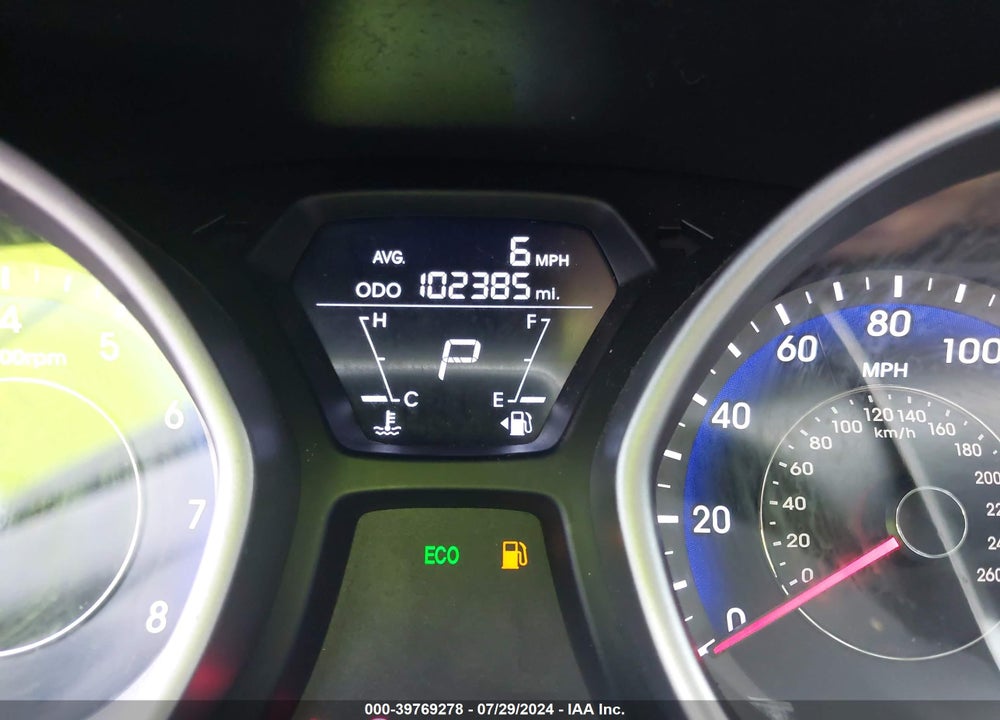 2013 HYUNDAI ELANTRA GLS VIN: KMHDH4AE5DU716656