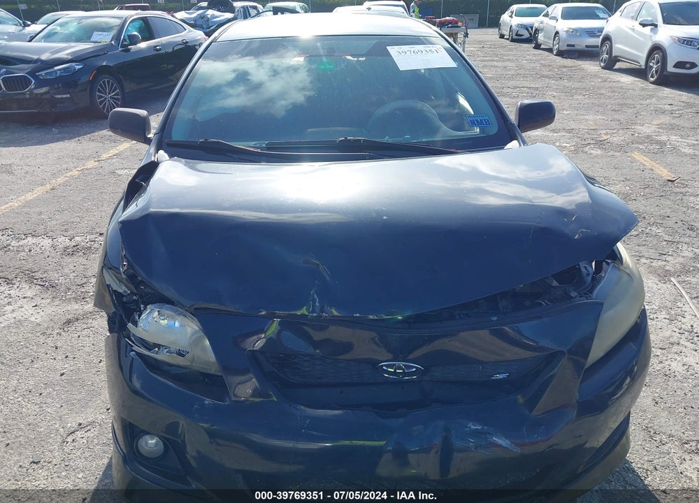 2010 TOYOTA COROLLA S VIN: 2T1BU4EE5AC444040