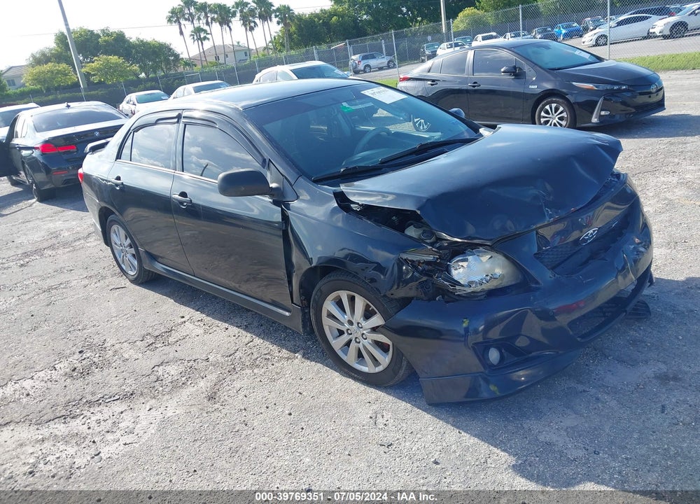 2010 TOYOTA COROLLA S VIN: 2T1BU4EE5AC444040