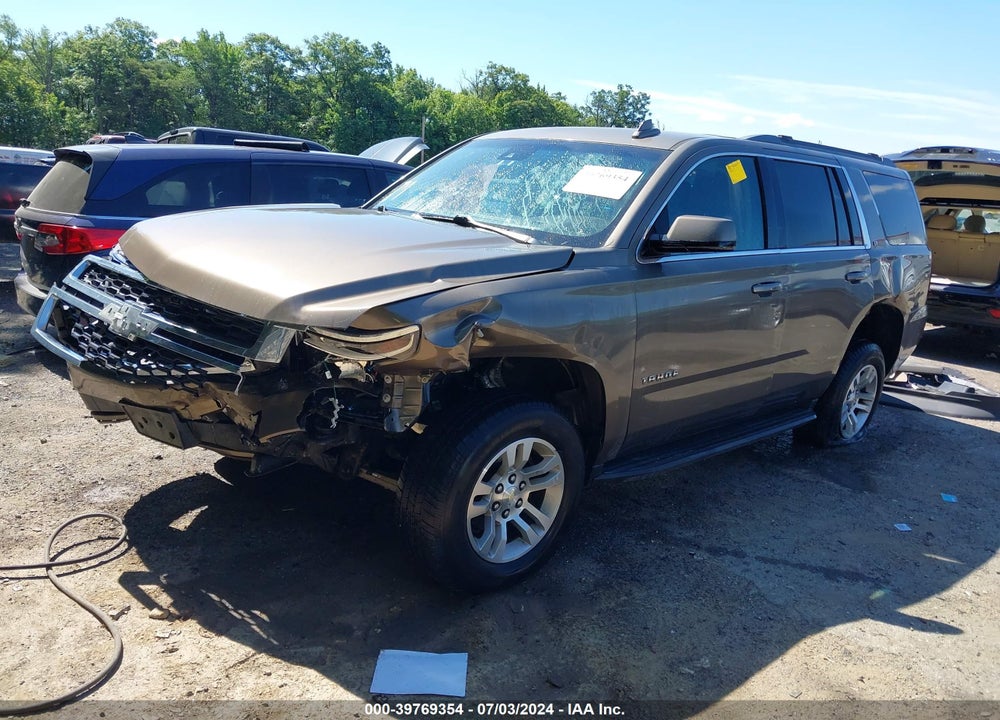 2016 CHEVROLET TAHOE LT VIN: 1GNSKBKC8GR167466