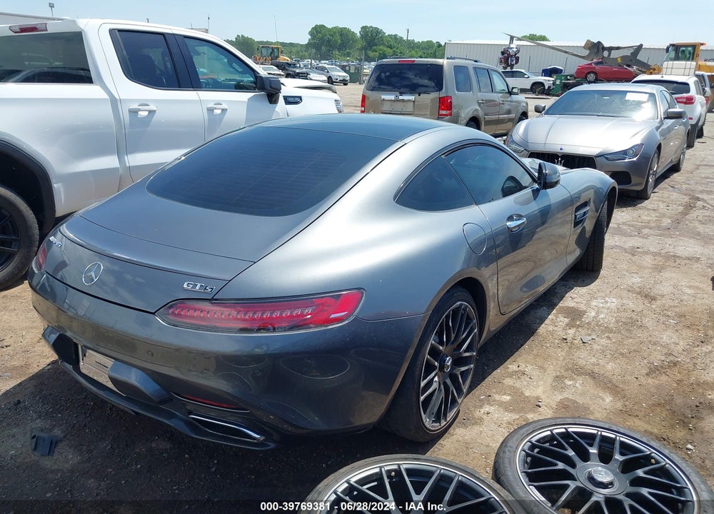 2016 MERCEDES-BENZ GT S AMG VIN: WDDYJ7JA4GA005017