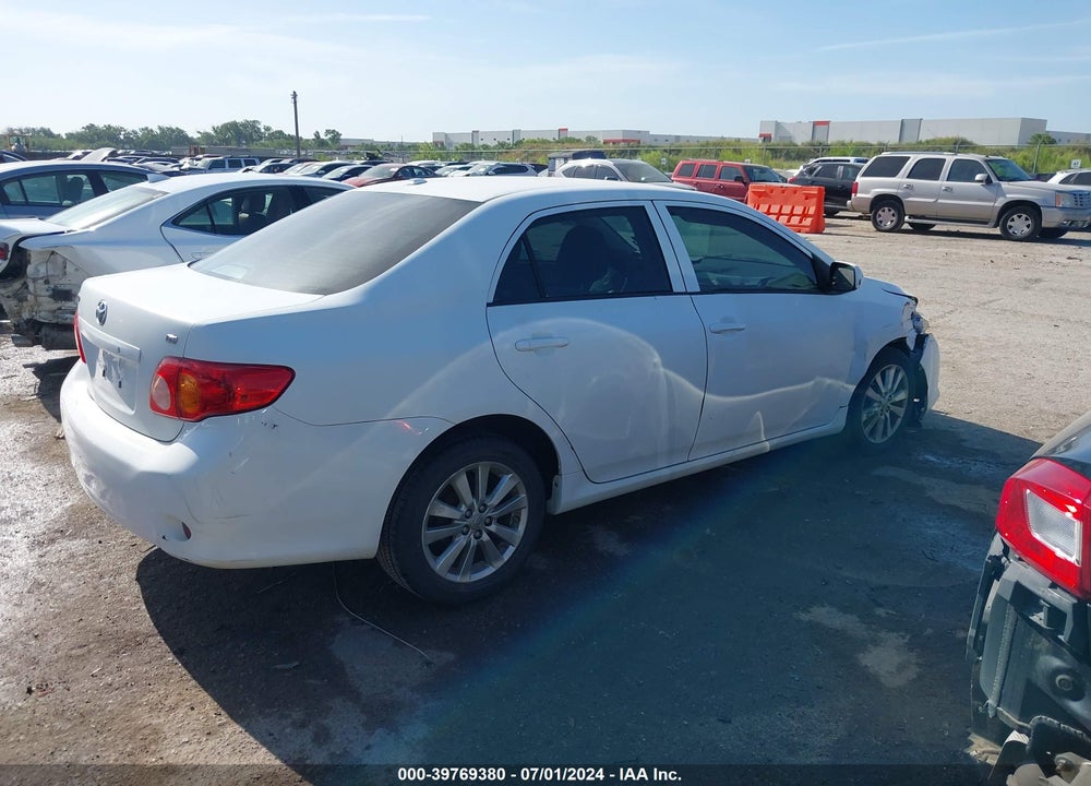 2010 TOYOTA COROLLA LE VIN: 2T1BU4EEXAC412605