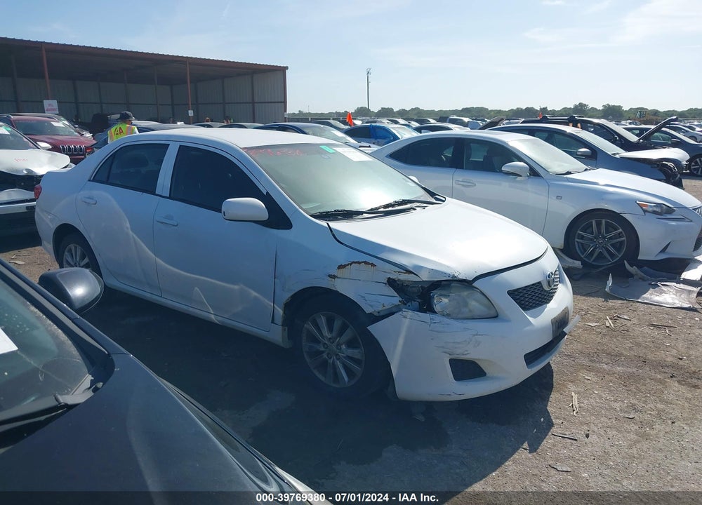2010 TOYOTA COROLLA LE VIN: 2T1BU4EEXAC412605