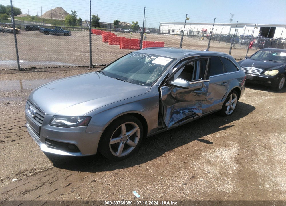 2010 AUDI A4 2.0T PREMIUM VIN: WAUWFBFL9AA137369