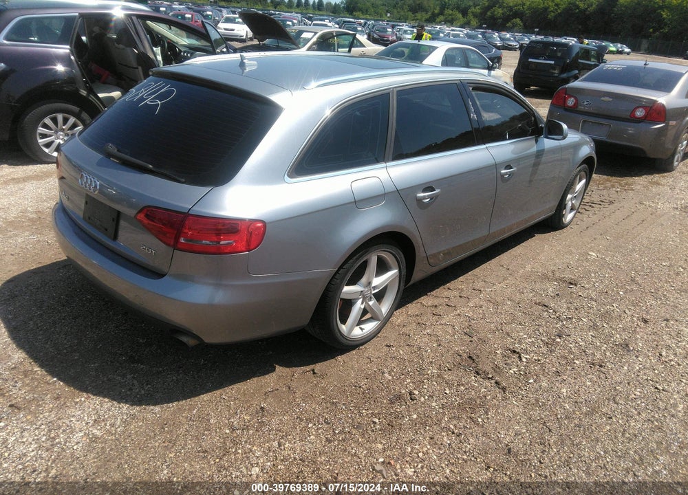 2010 AUDI A4 2.0T PREMIUM VIN: WAUWFBFL9AA137369