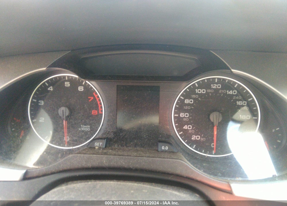 2010 AUDI A4 2.0T PREMIUM VIN: WAUWFBFL9AA137369