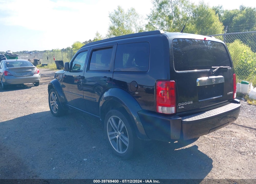 2011 DODGE NITRO SHOCK VIN: 1D4PT7GX1BW508966