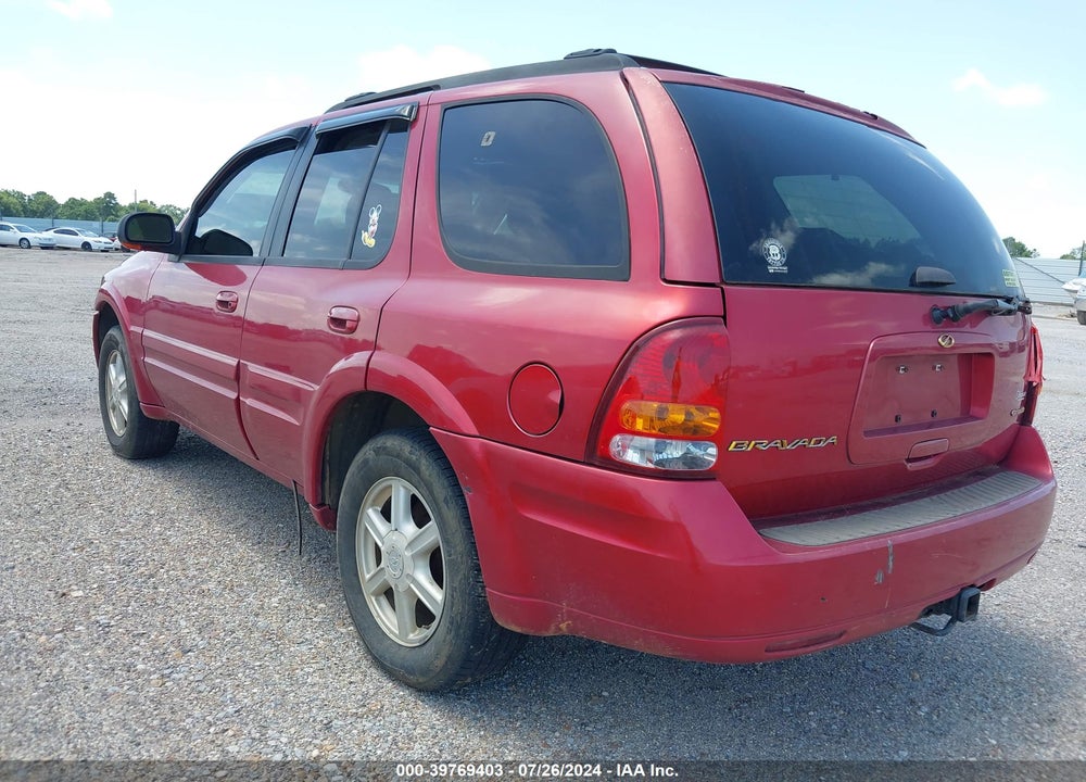 2002 OLDSMOBILE BRAVADA VIN: 1GHDS13S122440986