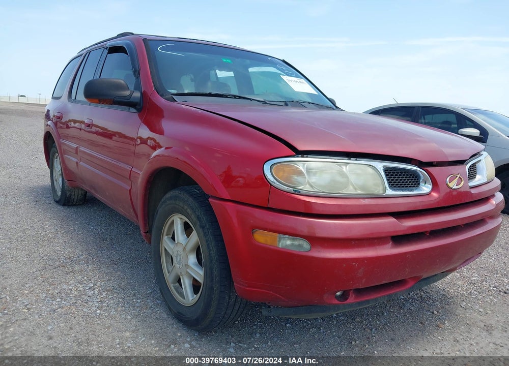 2002 OLDSMOBILE BRAVADA VIN: 1GHDS13S122440986