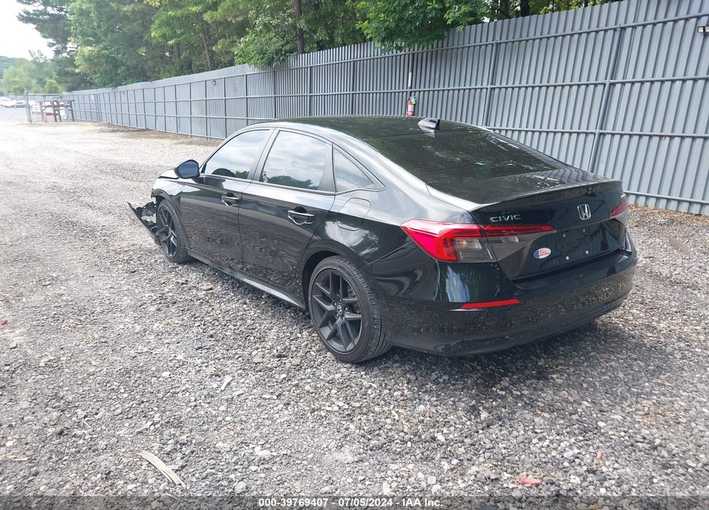 2022 HONDA CIVIC SPORT VIN: 2HGFE2F58NH524060