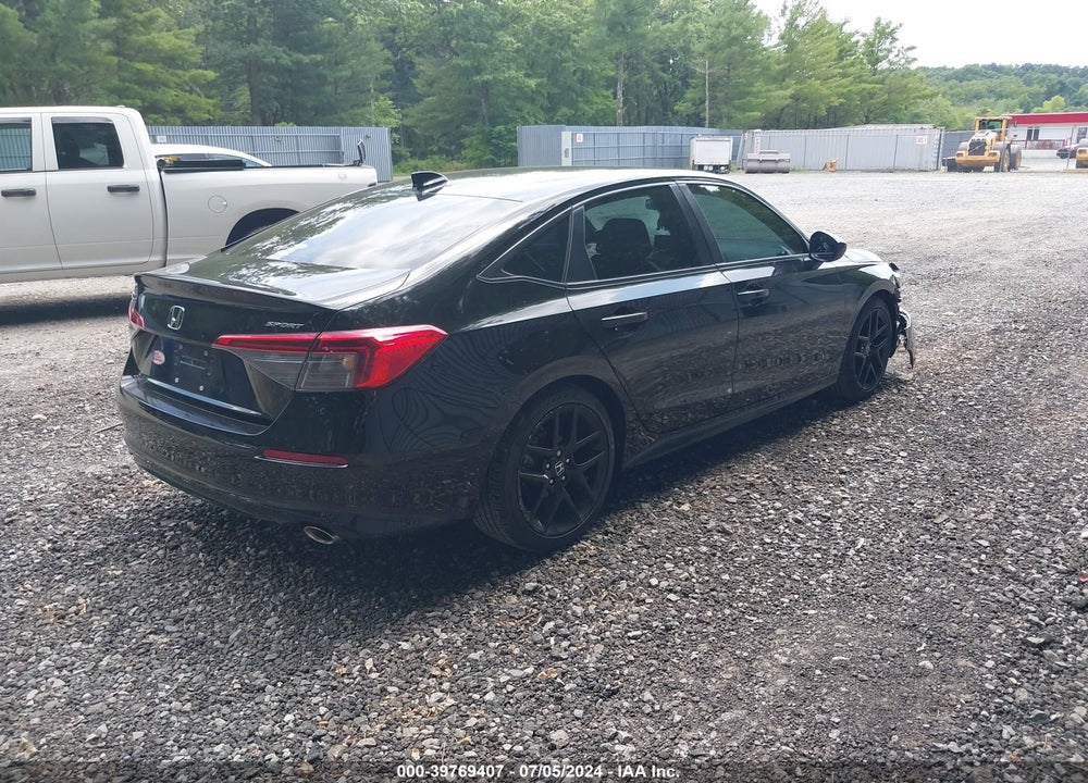 2022 HONDA CIVIC SPORT VIN: 2HGFE2F58NH524060