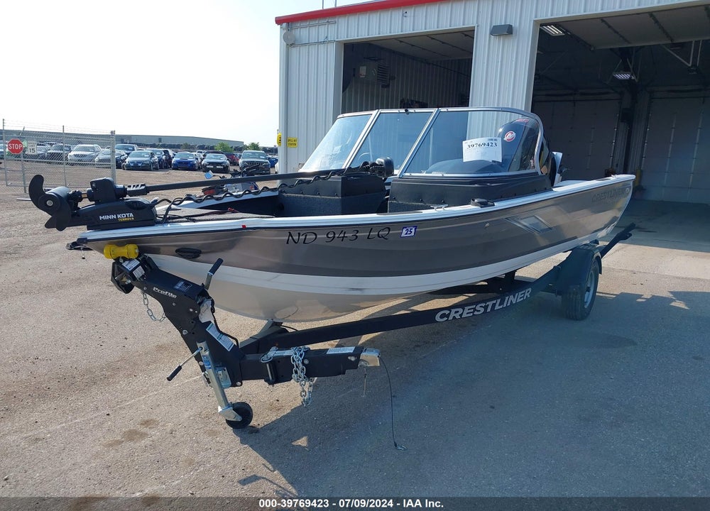 2021 CRESTLINER 1750 FISH HAWK & TRAILER VIN: CRCFM234D121