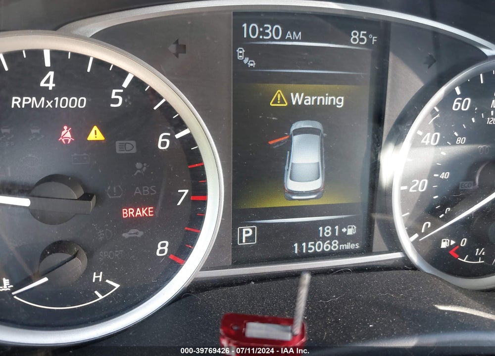 2017 NISSAN SENTRA SR VIN: 3N1AB7AP1HY225051