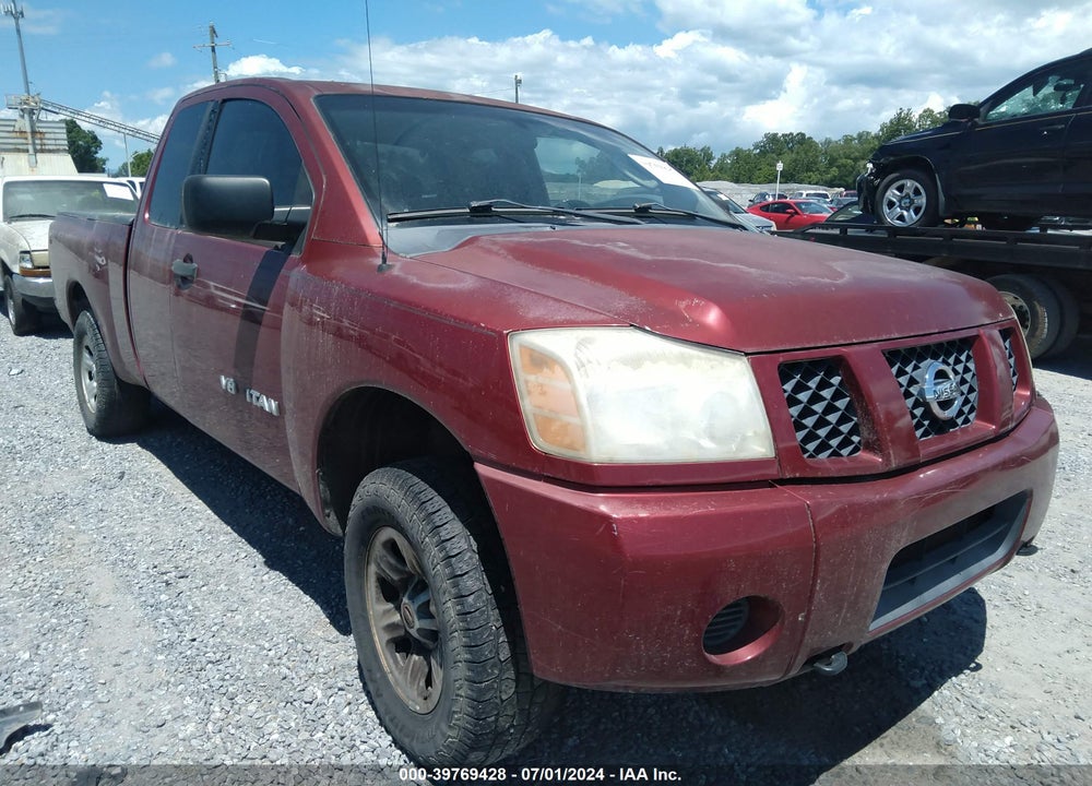 2005 NISSAN TITAN XE VIN: 1N6AA06B35N513647