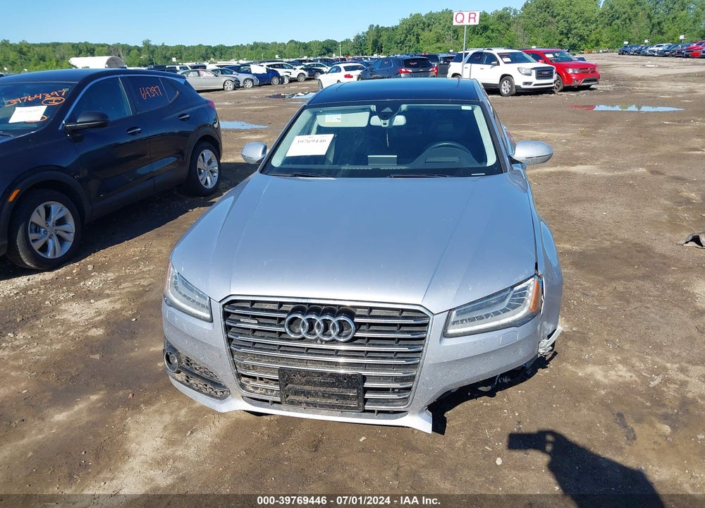 2018 AUDI A8 L 4.0T SPORT VIN: WAU43AFD8JN000774