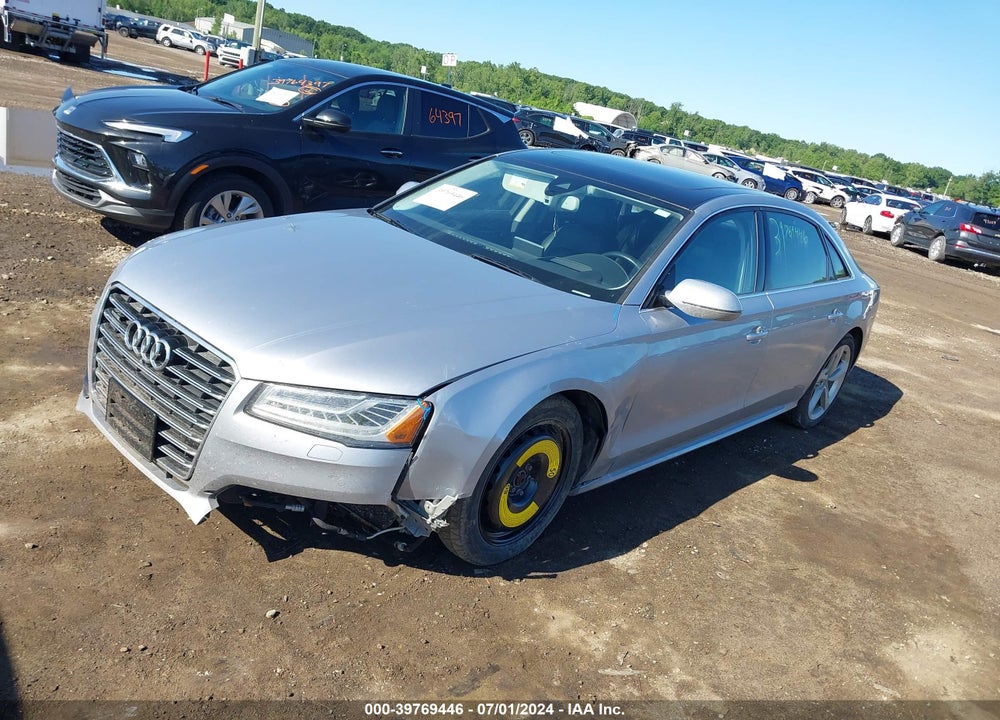2018 AUDI A8 L 4.0T SPORT VIN: WAU43AFD8JN000774