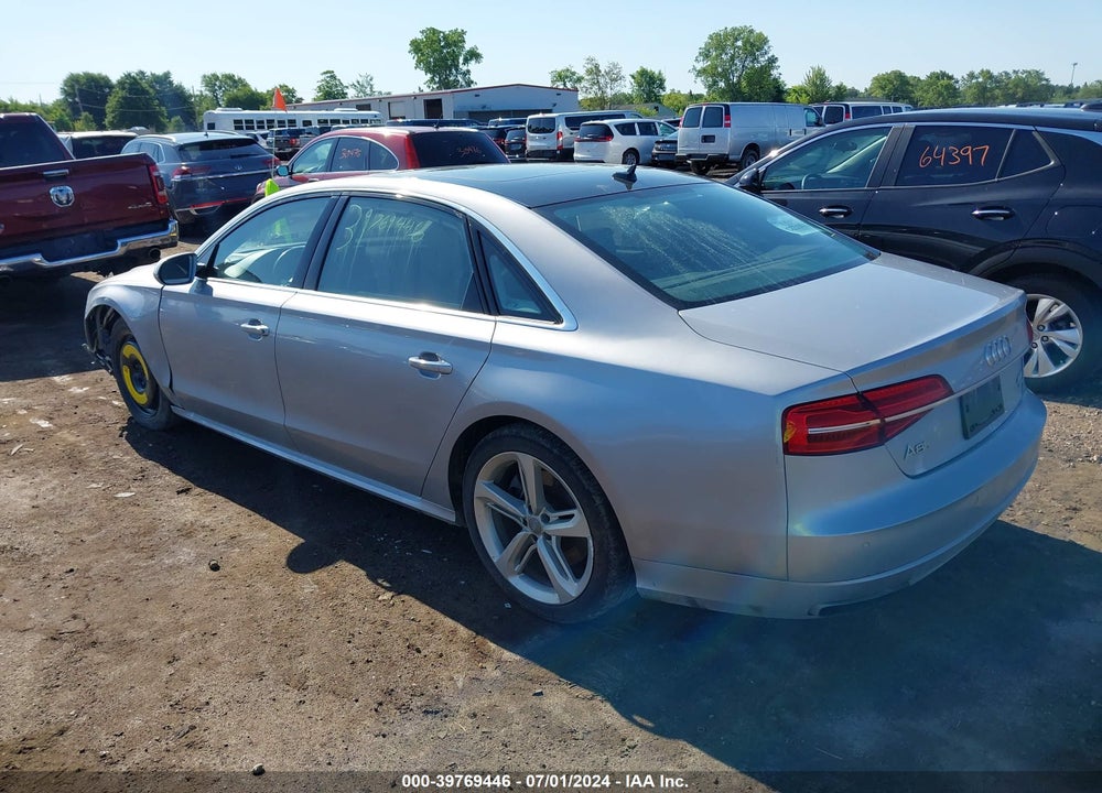 2018 AUDI A8 L 4.0T SPORT VIN: WAU43AFD8JN000774