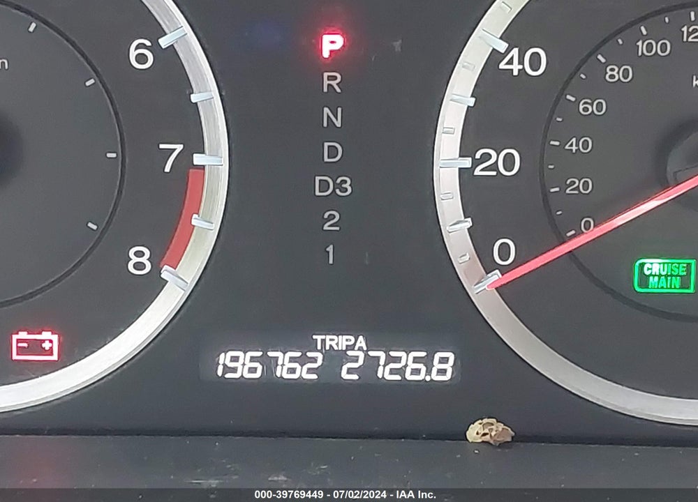 2008 HONDA ACCORD 2.4 EX VIN: 1HGCP26788A160112