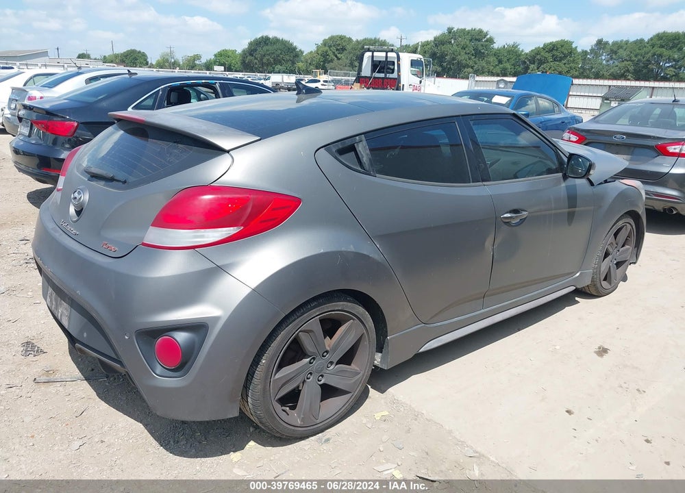 2015 HYUNDAI VELOSTER TURBO VIN: KMHTC6AE1FU230967