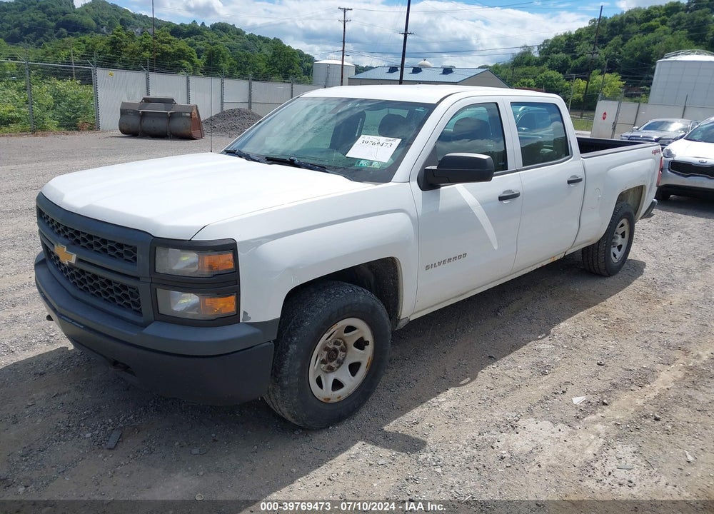 2014 CHEVROLET SILVERADO 1500 WORK TRUCK 1WT VIN: 3GCUKPEC1EG467163