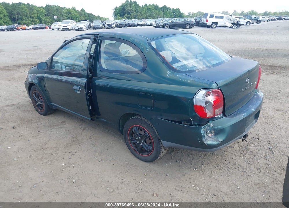 2002 TOYOTA ECHO VIN: JTDAT123X20232410