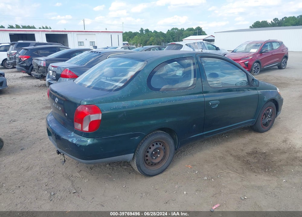 2002 TOYOTA ECHO VIN: JTDAT123X20232410