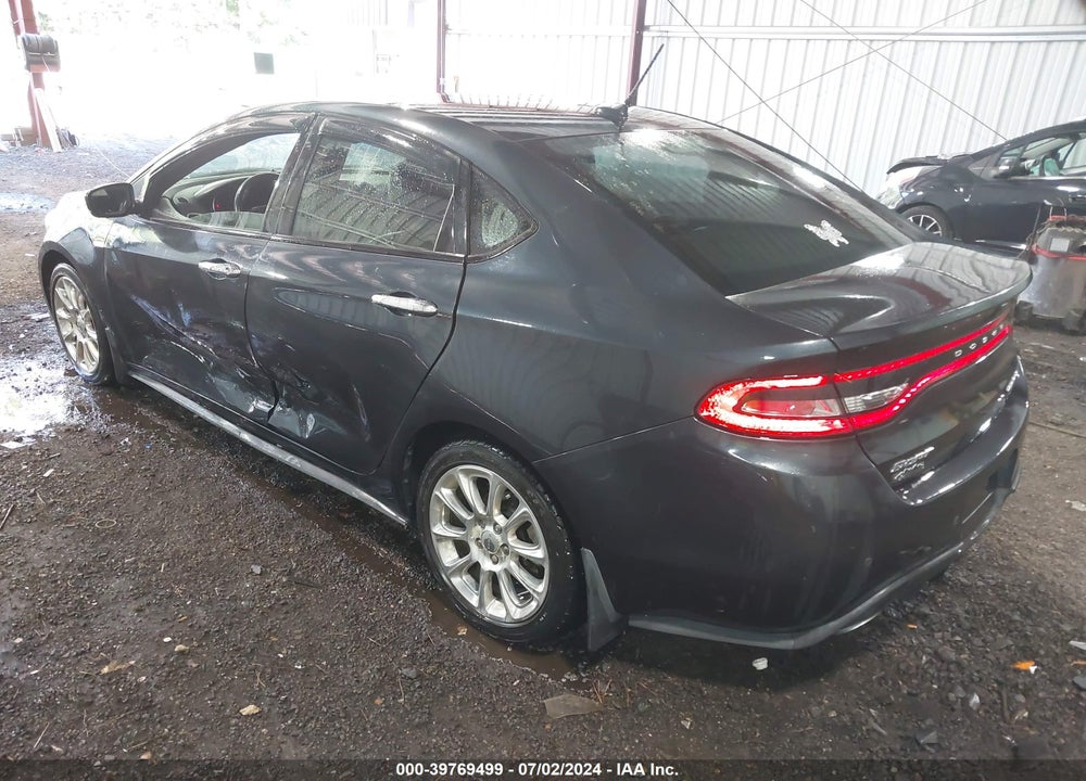 2013 DODGE DART LIMITED VIN: 1C3CDFCH1DD285297