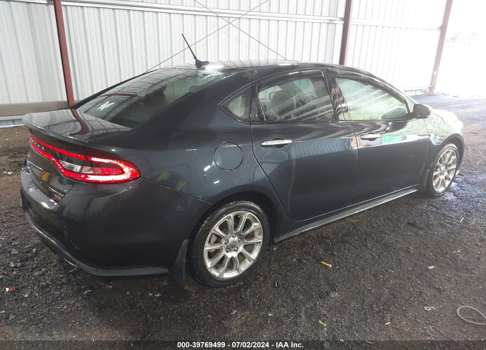 2013 DODGE DART LIMITED VIN: 1C3CDFCH1DD285297
