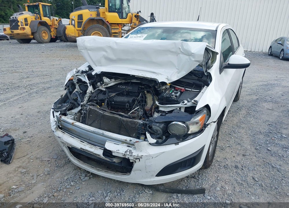 2013 CHEVROLET SONIC LT AUTO VIN: 1G1JC5SGXD4228260