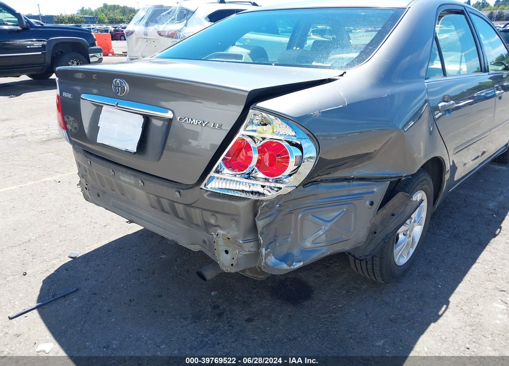 2005 TOYOTA CAMRY LE VIN: 4T1BE32KX5U588785