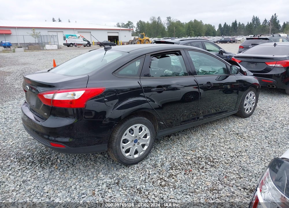 2012 FORD FOCUS SE VIN: 1FAHP3F23CL251516