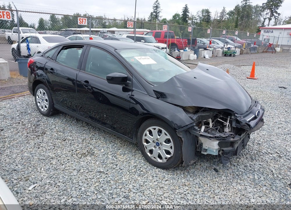2012 FORD FOCUS SE VIN: 1FAHP3F23CL251516