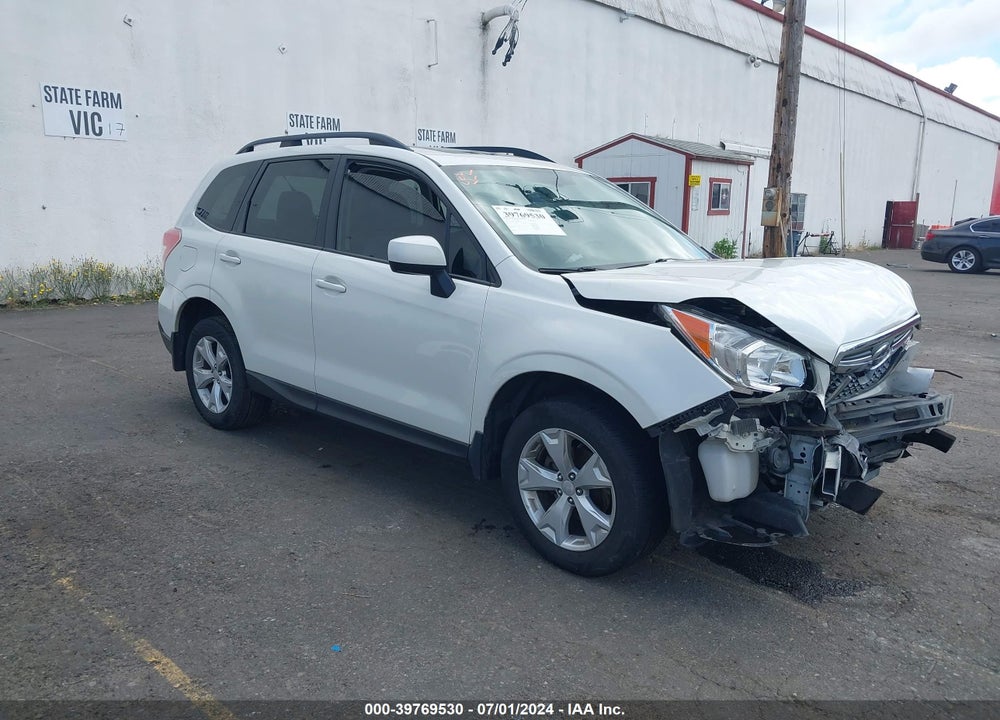 2016 SUBARU FORESTER 2.5I PREMIUM VIN: JF2SJADC7GH470443