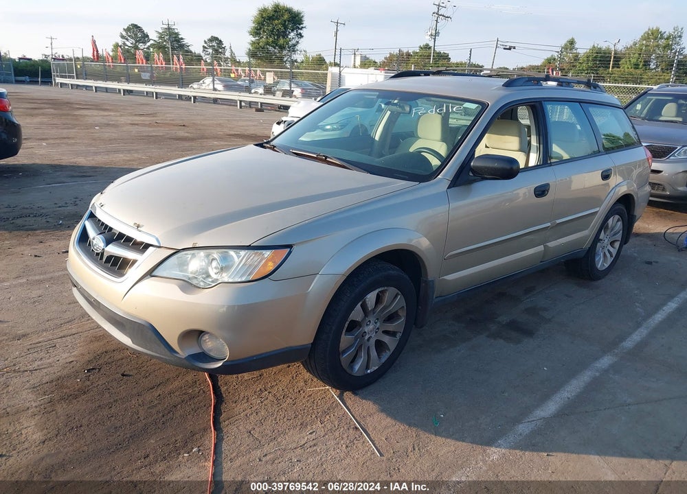2008 SUBARU OUTBACK VIN: 4S4BP61C587316539