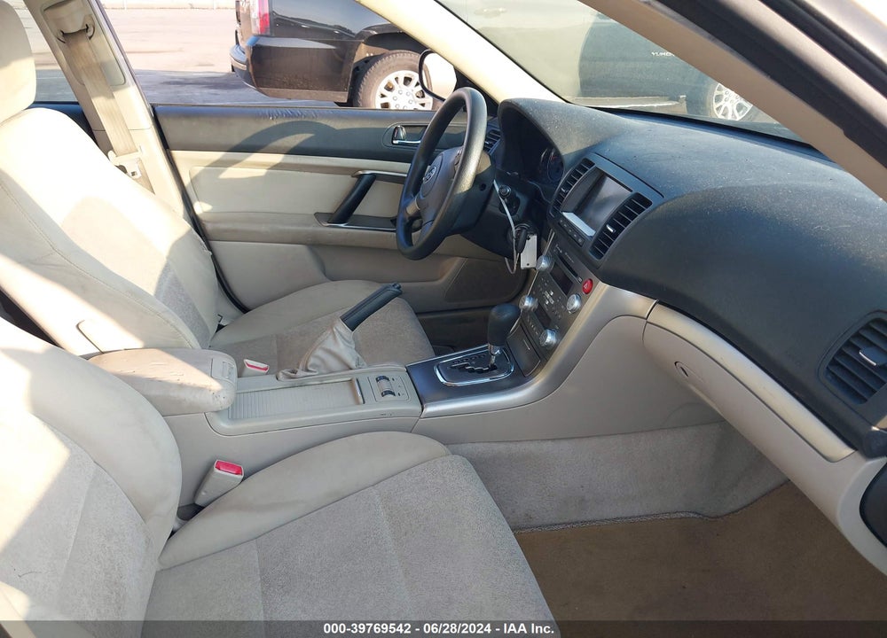 2008 SUBARU OUTBACK VIN: 4S4BP61C587316539