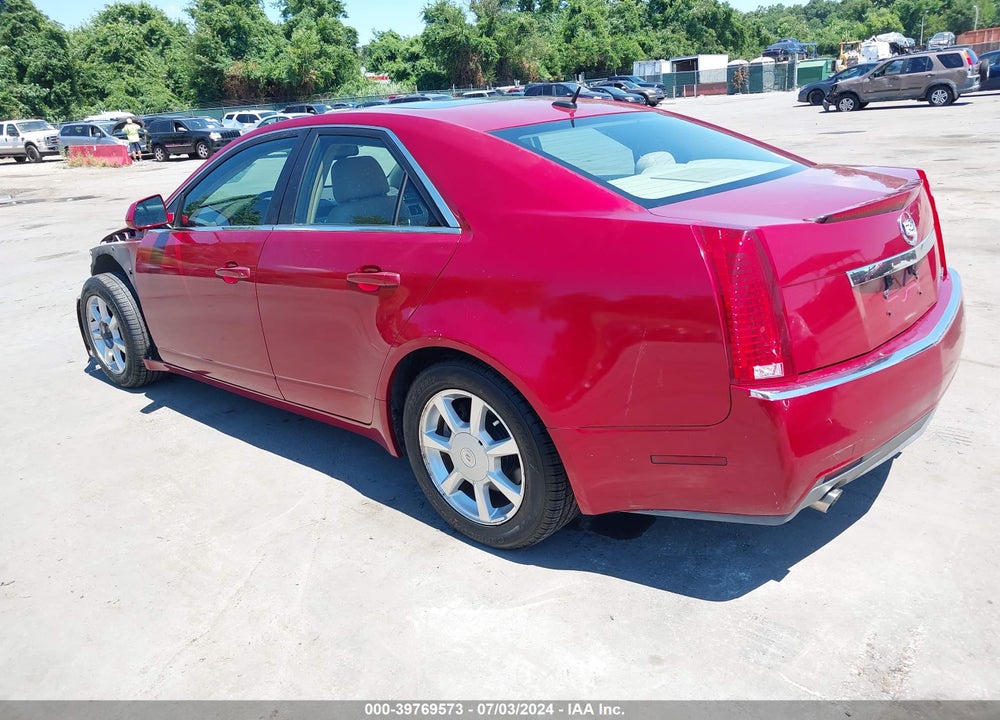 2008 CADILLAC CTS STANDARD VIN: 1G6DM577780127221
