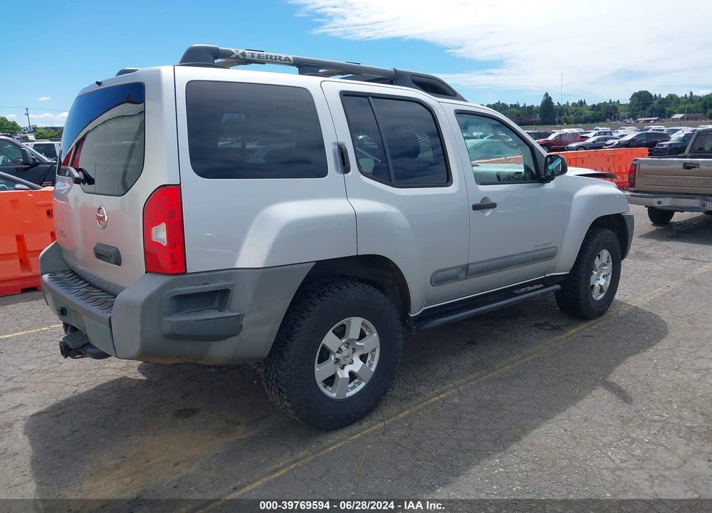 2007 NISSAN XTERRA OFF ROAD VIN: 5N1AN08W07C536112