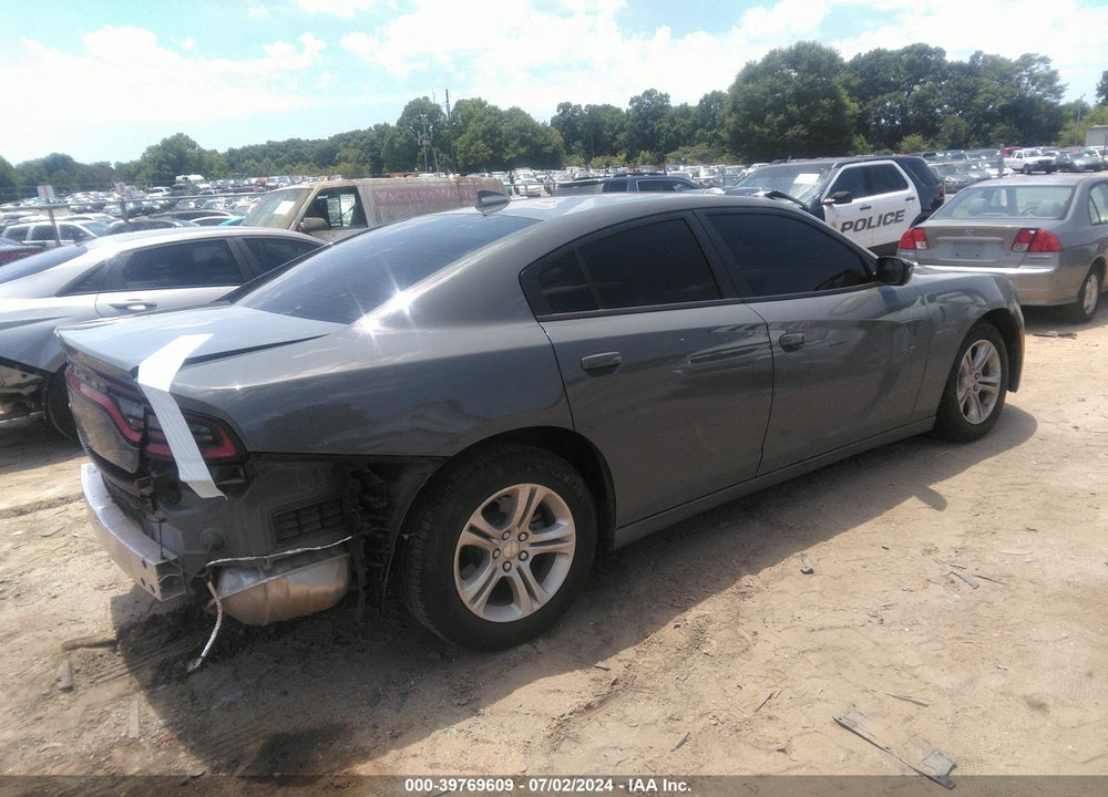 2023 DODGE CHARGER SXT VIN: 2C3CDXBG2PH656943