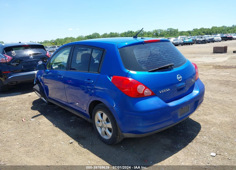 2007 NISSAN VERSA 1.8SL VIN: 3N1BC13E17L421089