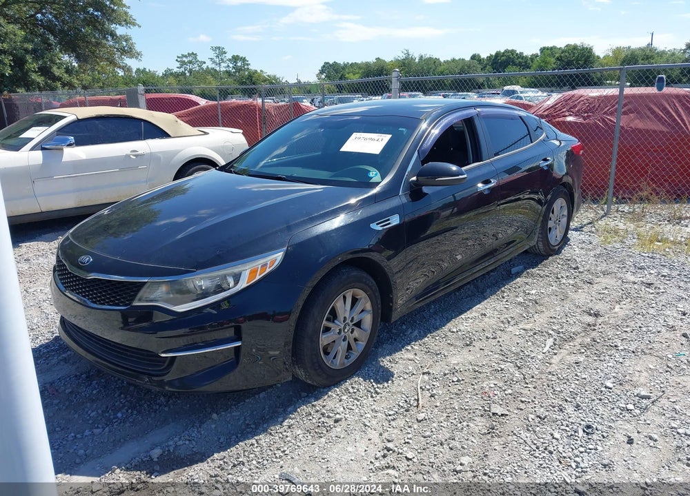 2016 KIA OPTIMA LX VIN: 5XXGT4L32GG080221