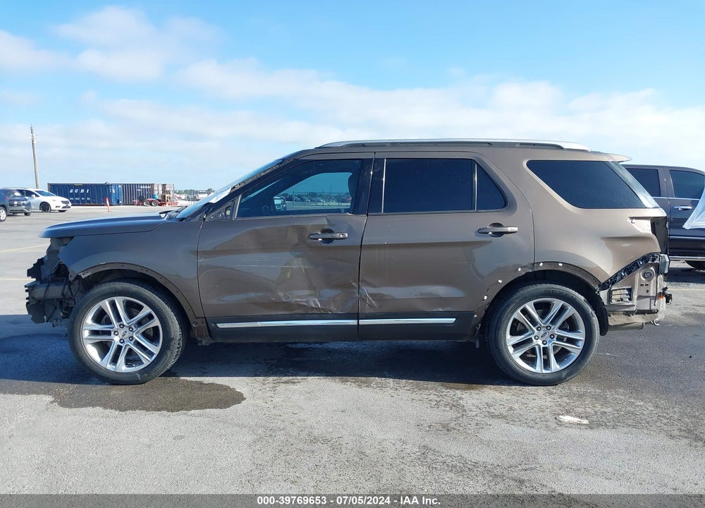2016 FORD EXPLORER XLT VIN: 1FM5K7D88GGB11269