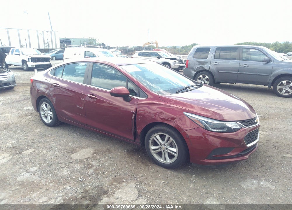 2016 CHEVROLET CRUZE LT AUTO VIN: 1G1BE5SM0G7272940