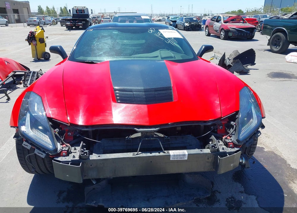2015 CHEVROLET CORVETTE STINGRAY Z51 VIN: 1G1YJ2D70F5110036